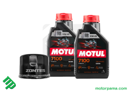 kit motul + filtro olio HF621